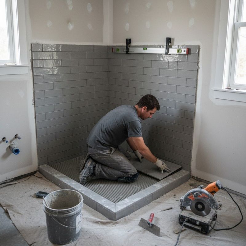 Tile Shower Floor Installation in Denver, CO