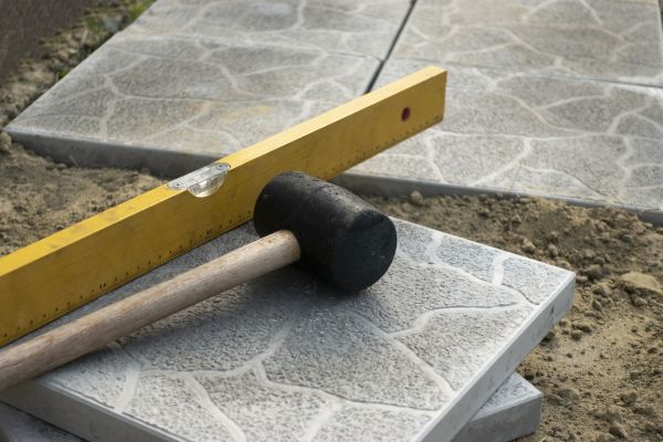 Stone Tile Laying