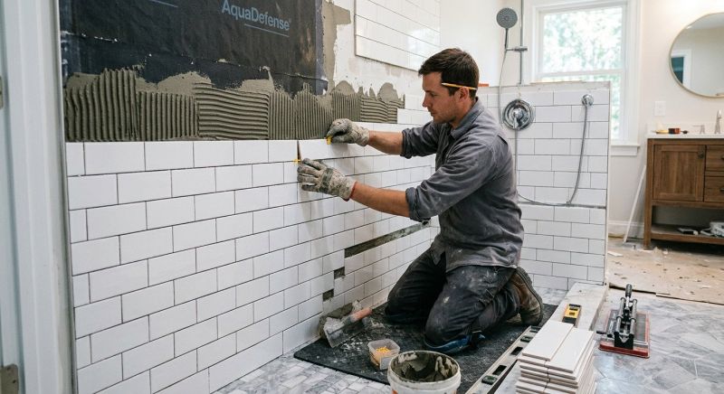 Bathroom Tiling Service in Alpharetta, GA