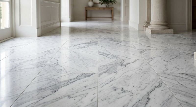 Marble Tile Floor Installation in Alpharetta, GA