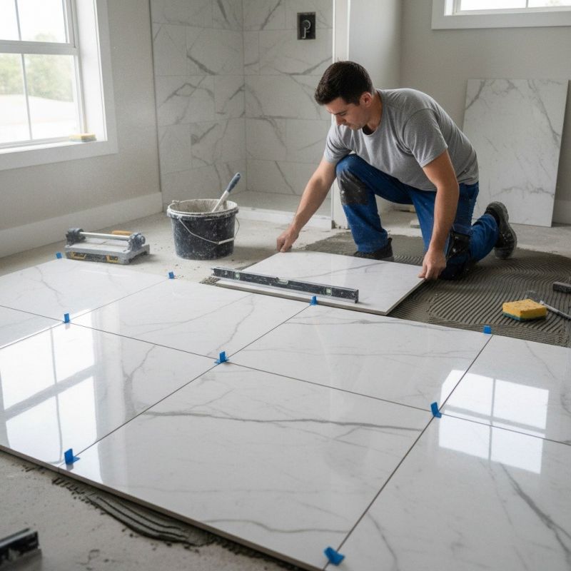 Terrazzo Tile Installation in Wilmington, NC