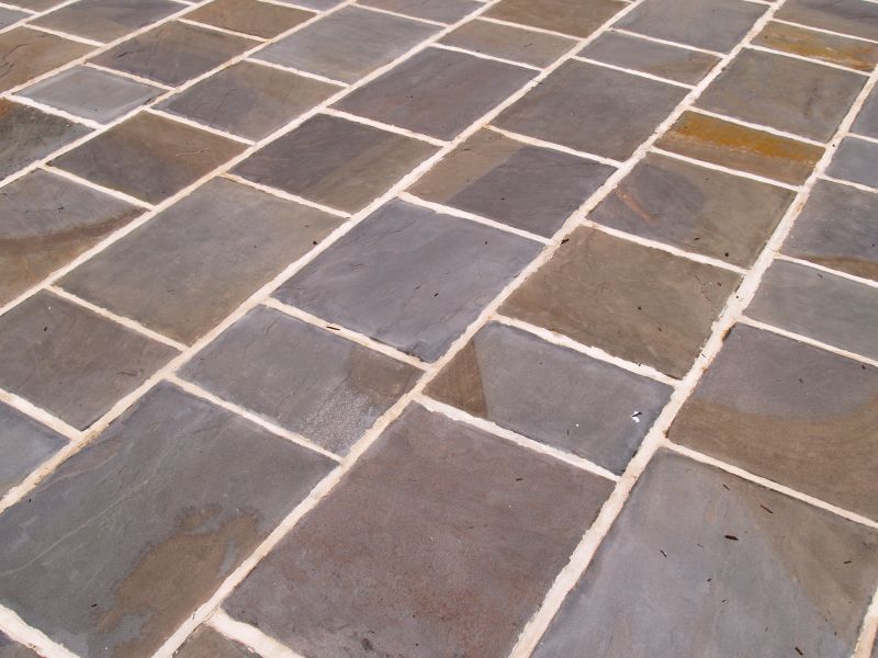 Outdoor Tile Laying
