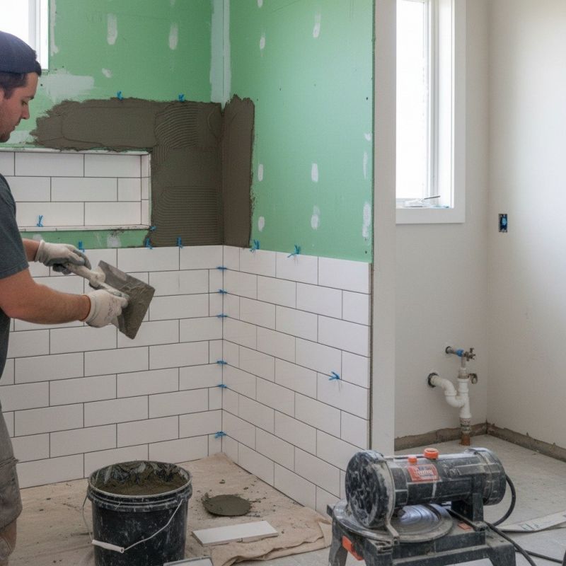 Tile Shower Floor Installation in Denver, CO
